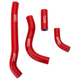 Tusk Radiator Hose Kit Hoses Red Fits HONDA CRF250R CRF250RX 2022-2023