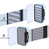 Maxcatch Waterproof Fly Box Double Clear Lid Fly Fishing Box