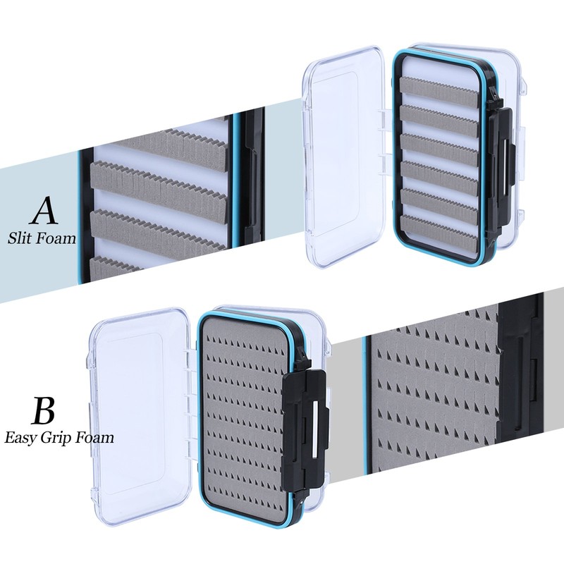 Maxcatch Waterproof Fly Box Double Clear Lid Fly Fishing Box