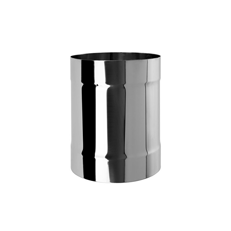 Stainless Steel Chimney Flue Liner Female Connector Multi Fuel Pipe