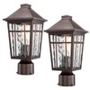 Darkaway Outdoor Post Lights Lamp Post Light Fixture, Waterproof Aluminum
