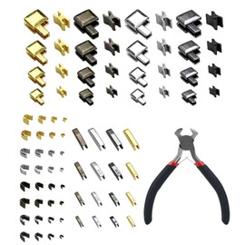 LHZHLE Zipper Repair Kit Replacement: 81Pcs #3#5#8#10 Zipper Stop - Zipper Bottom - Zipper Pliers