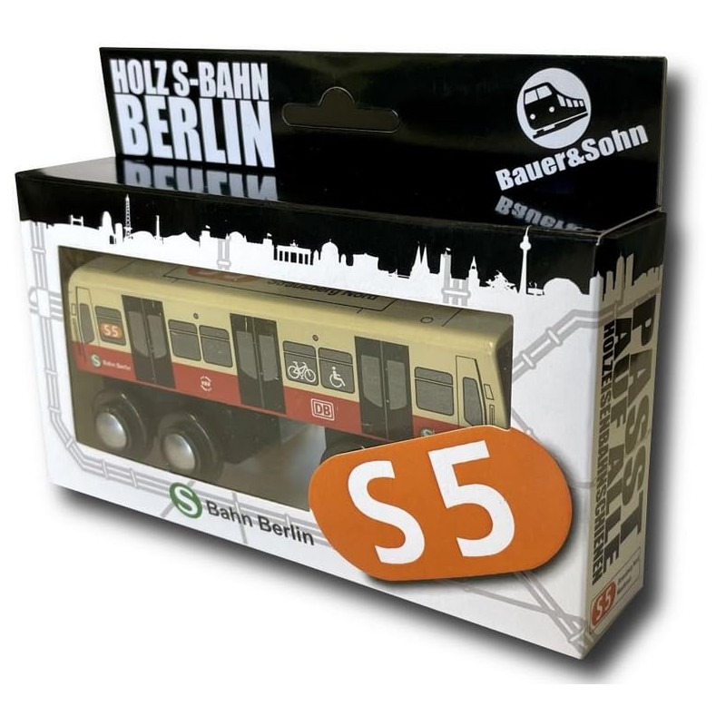 Bauer&Sohn Wooden S-Bahn Berlin Line S5