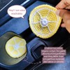 Cotton Crotchet Fruit Car Coaster Set (Sunny Peel)