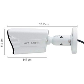 1 Megapixel Infrared/Waterproof HD 720P AHD Camera - TV System: NTSC - Lens: 3.6 mm