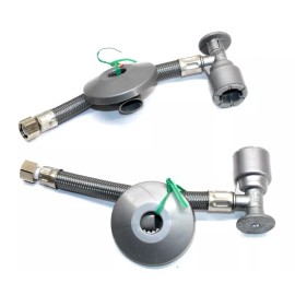 PushOn PUSH ON Valve 1/2" Copper/Pex/PVC  3/8" supply lines PVC PEX Water hose FlowTite