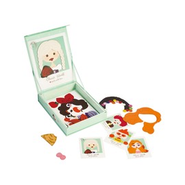 Classic World Magnetic Game Girls | Puzzle Game with 44 Pieces | Magnetic Educational Game | for Girls from 3 Years | Creative Toy | Magnetic Puzzle