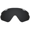 Alphax Stealth Black Polarized Replacement Lenses for Oakley Wind Jacket