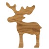 Wooden Elk – Oak – Wooden Decoration – Christmas Decoration