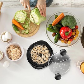 Chicken Shredder, Meat Shredder Tool Twist with Silicone Scraper,Ergonomic Handle,Dishwasher Safe. Suitable for Pulled Pork,Beef,Chicken and Salad. Heat Resistant,BPA Free