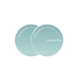 Innisfree 1+1 이니스프리 노세범 미네랄 팩트 85g 1+1 Innisfree No-Sebum Mineral Pact 85g
