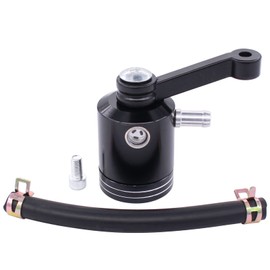Doo Engy Universal Motorrad Bremskupplung Hauptbremszylinder Bremsflüssigkeitsbehälter Öltank Ölbehälter Satz mit Gummirohr Klemmen und Schraube vorne hinten für alle Motorradmodelle
