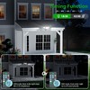 iMaihom Dusk to Dawn Outdoor Lighting, Plug in Flood Light,