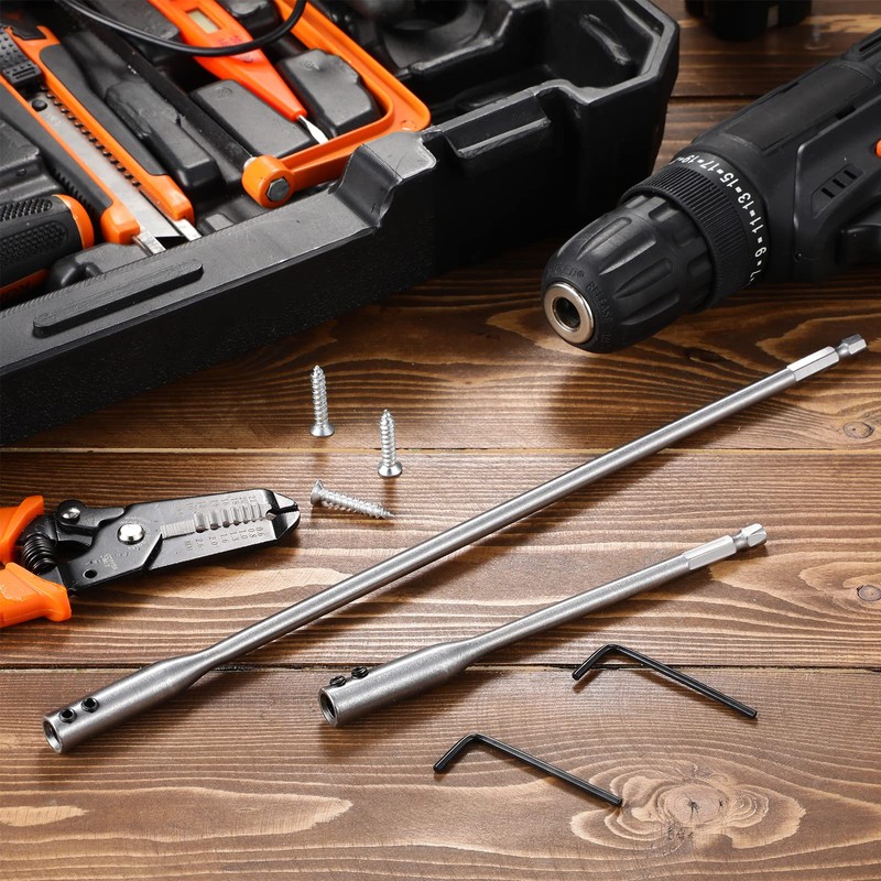 Drill Bit Extension 6, 12 Inch High Carbon Steel Drill