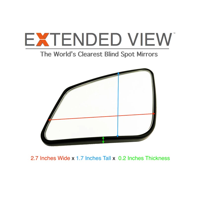NXTGEN Automotive Toyota Highlander Blind Spot Mirrors | 2019+ Toyota