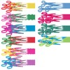 Playtastic Kids Decorative Scissors: 40 Pieces Kids Craft Scissors Set
