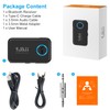 1Mii Bluetooth 5.3 Music Receiver for Car/Home Stereo, Aux Bluetooth