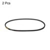 sourcing map 2 pieces B-1270 V-belt drive belt 1270 mm
