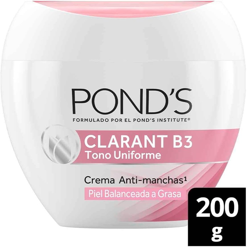 Crema Facial Pond's Antimanchas Clarant B3 200 g