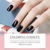 Pegatinas de Uñas, Full Cover Nail Stickers Calcomanías | Color