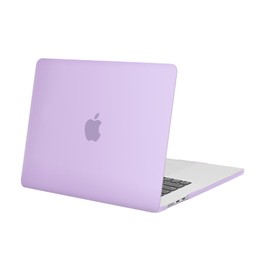 MOSISO Compatible with MacBook Air 15 inch Case 2025 2024 2023 Release M4 A3241 M3 A3114 M2 A2941 Liquid Retina Display Touch ID, Protective Plastic Hard Shell Case Cover, Purple