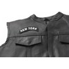 New York Patch - 4x1.75 inch. Embroidered Iron on Patch