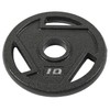 Signature Fitness Cast Iron Plate Weight Plate for Strength Training