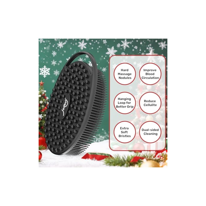 Paquete Exfoliante Corporal Silicona Hombres Mujeres Pieles Sensibles Rellenos Calcetines