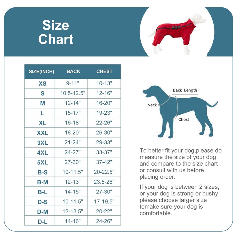 Dogs Waterproof Jacket, Lightweight Waterproof Jacket Reflective Safety Dog Raincoat