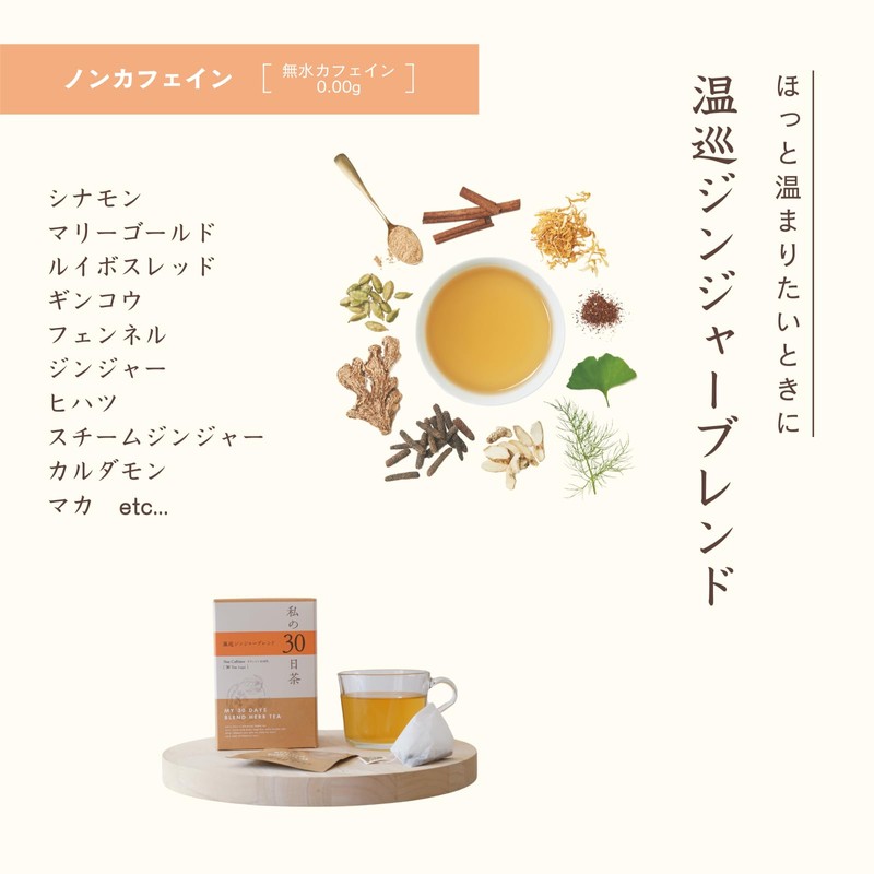 Tree of Life My 30 Day Tea Warm Ginger Blend