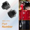 SYudwen Tailgate Stop Cushions, Rubber Stoppers, Compatible with 2005-2021 Tacoma,