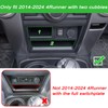 JKCOVER Upgrade 2PCS Center Console Storage Drawer Compatible with Toyota