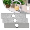 3 Pack Faucet Mat Splash Guard for Kitchen Sink, 18.5
