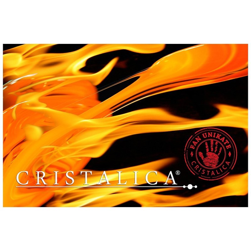 CRISTALICA Highball Strong Square Long Drink Glass 320 ml Universal