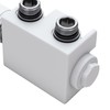 VILSTEIN Radiator Connection Set, Multiblock for Bathroom Radiators, Universal, Centre