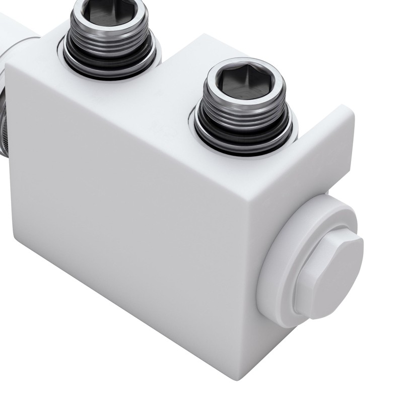 VILSTEIN Radiator Connection Set, Multiblock for Bathroom Radiators, Universal, Centre