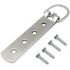 Heavy Duty D Ring Picture Hangers with Screws,6 Pcs Large
