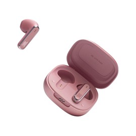 JBL Live Flex Audífonos Inalámbricos NC Bluetooth, Drivers de 12mm, Reproducción 40 Horas, Resistentes al Agua y Polvo IP54 - Rosa