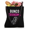 Bunco Grandma Dice Game Funny Bunco Player Tote Bag