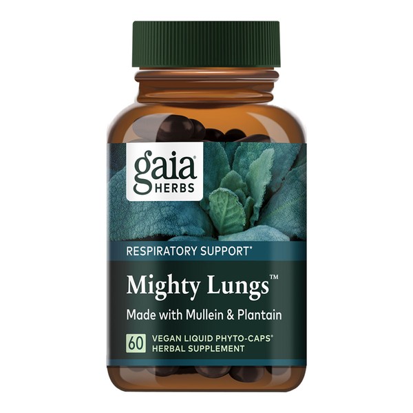 Gaia Herbs Mighty Lungs - 60 vegecaps