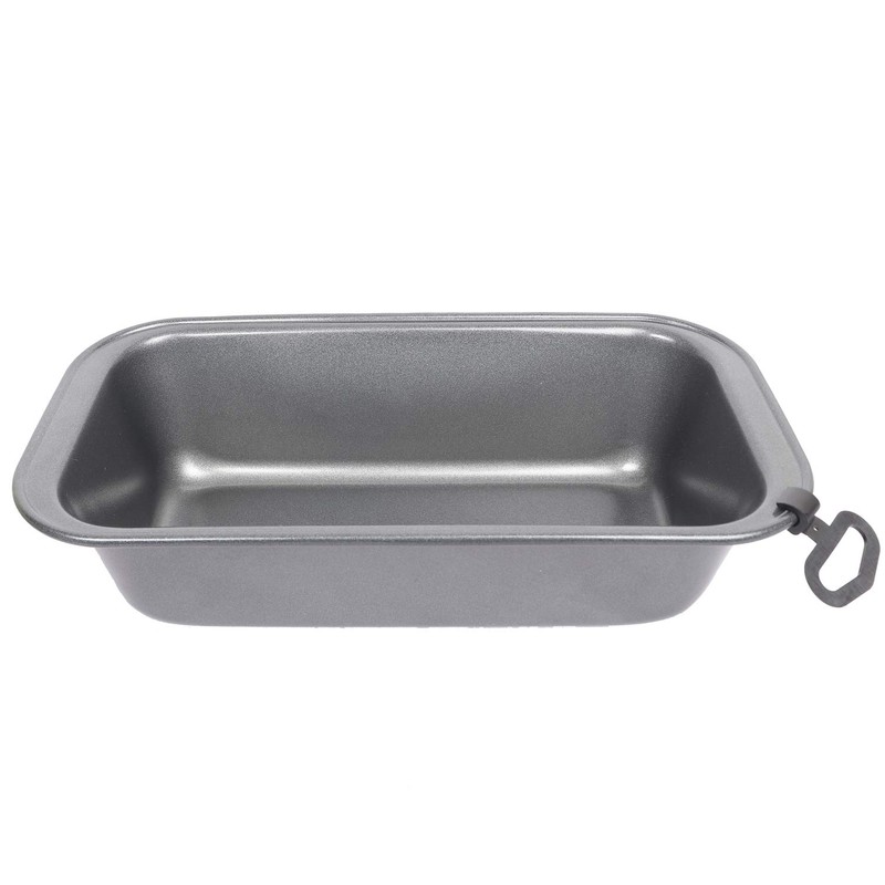 Sabichi Loaf Pan, Steel, Black, 21 x 10.8 x 5.8