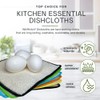 Whiffkitch Dishcloths & Towels for Kitchen, Drying, Durable, Absorbent Washcloths,