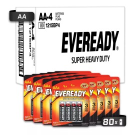 Eveready Pila Eveready Carbon Zinc Aa Blister 80 Unidades