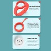 Portable Kids Mosquito Repellent Silicone Wristband USB Charging Ultrasonic Wristband