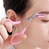 Eyebrow trimming scissors with a comb, thinning scissors / 빗달린 눈썹 정리가위 숱가위