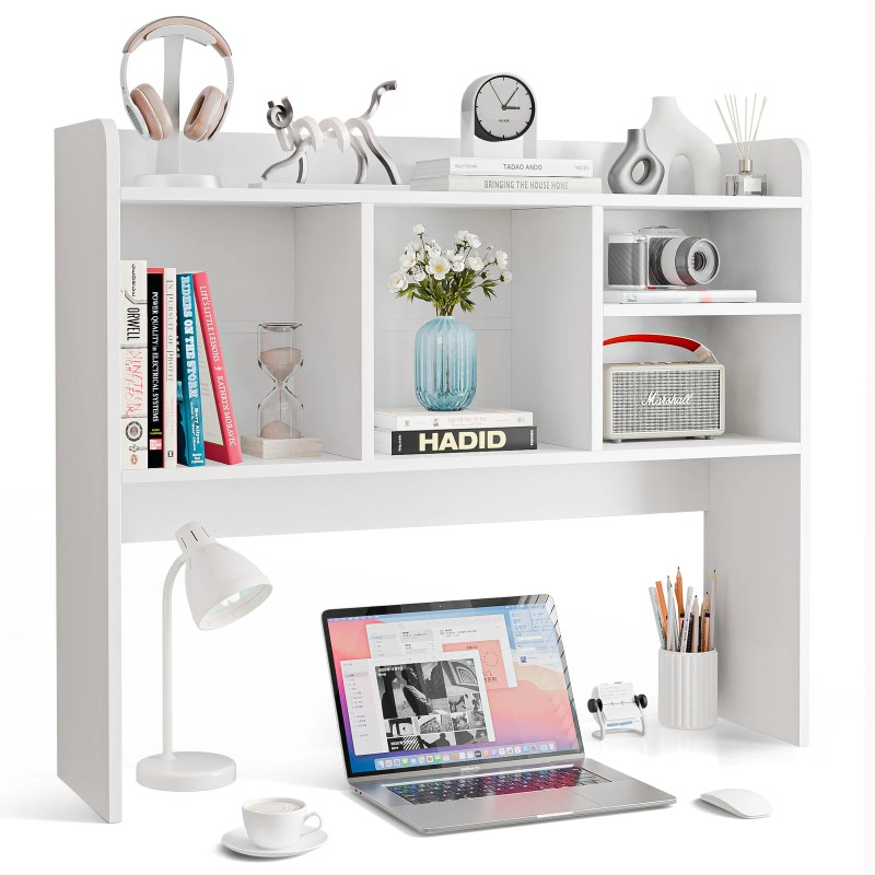 SEGAWE Desk Shelf for Top of Desk Hutch Top Only