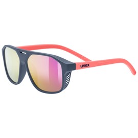 Uvex cosmic - occhiali sportivi per bambini - 100% protezione UVA, B, C - specchiato - blue-red matt/mir.purple - one size