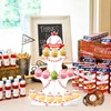 Baseball Birthday Decorations 3 Tier Baseball Theme Cupcake Stand Baseball