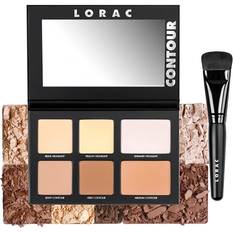 LORAC Pro Contour Palette Plus - cepillo para polvo de