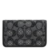 COACH Crystal Signature Jacquard Essential Slim Card Case